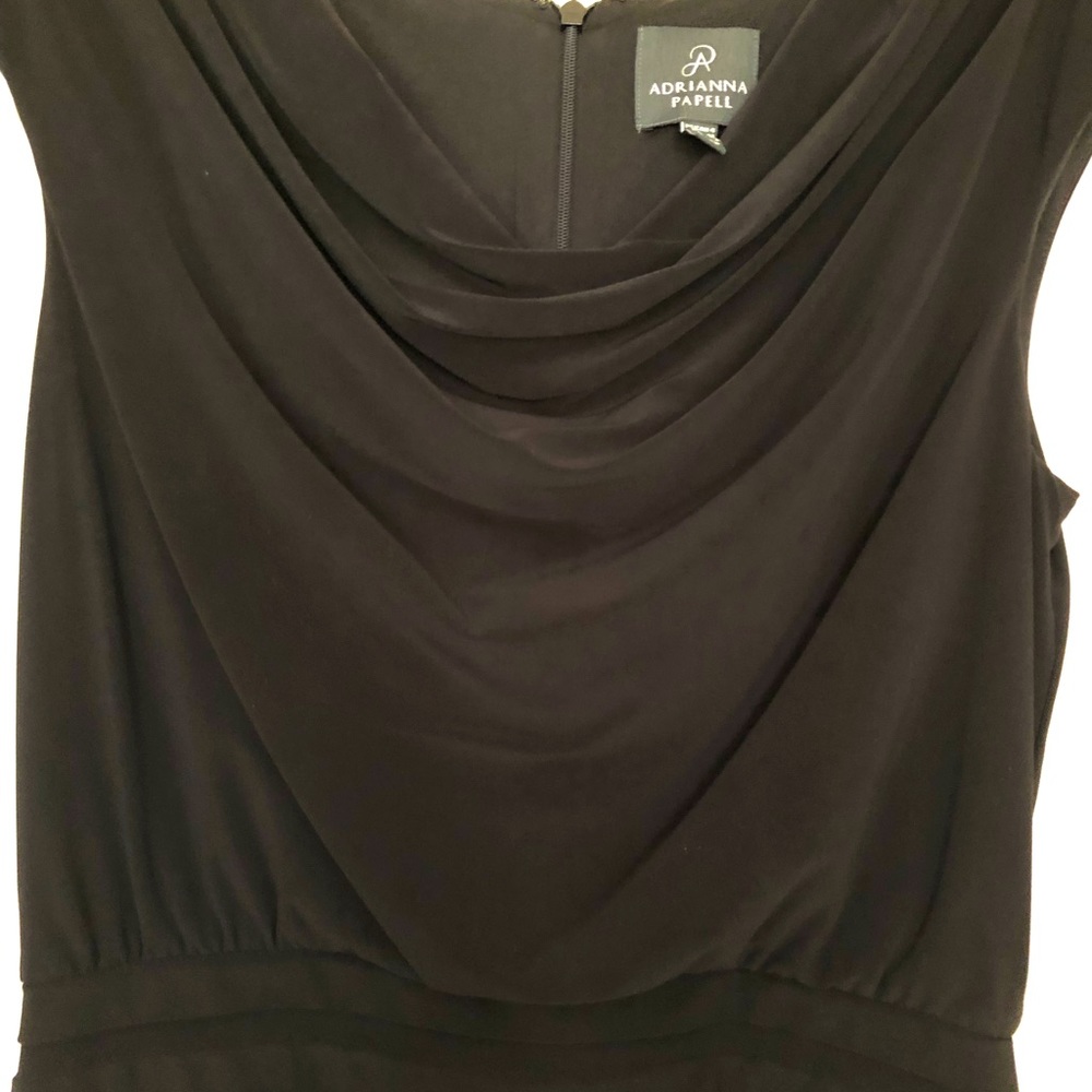 Beautiful Adrianna Papell Black Dress